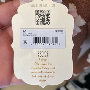 Altr’d State Cardigan and Tank top set (M)